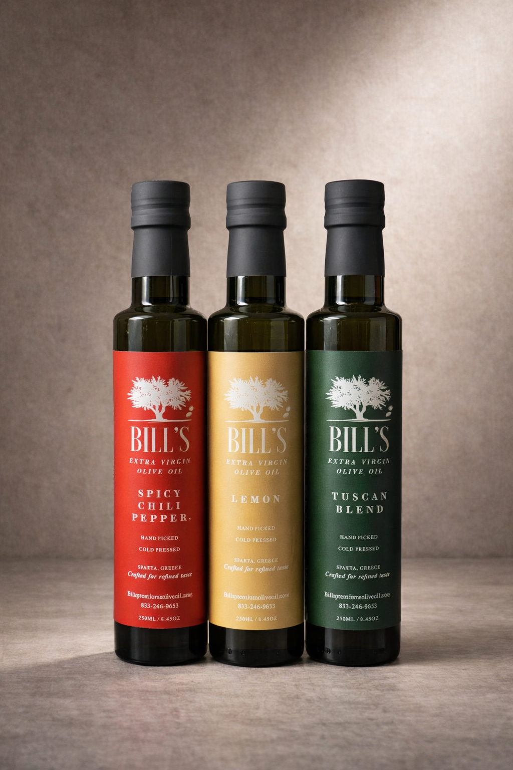 Variety Flavored 3-Pack EVOO