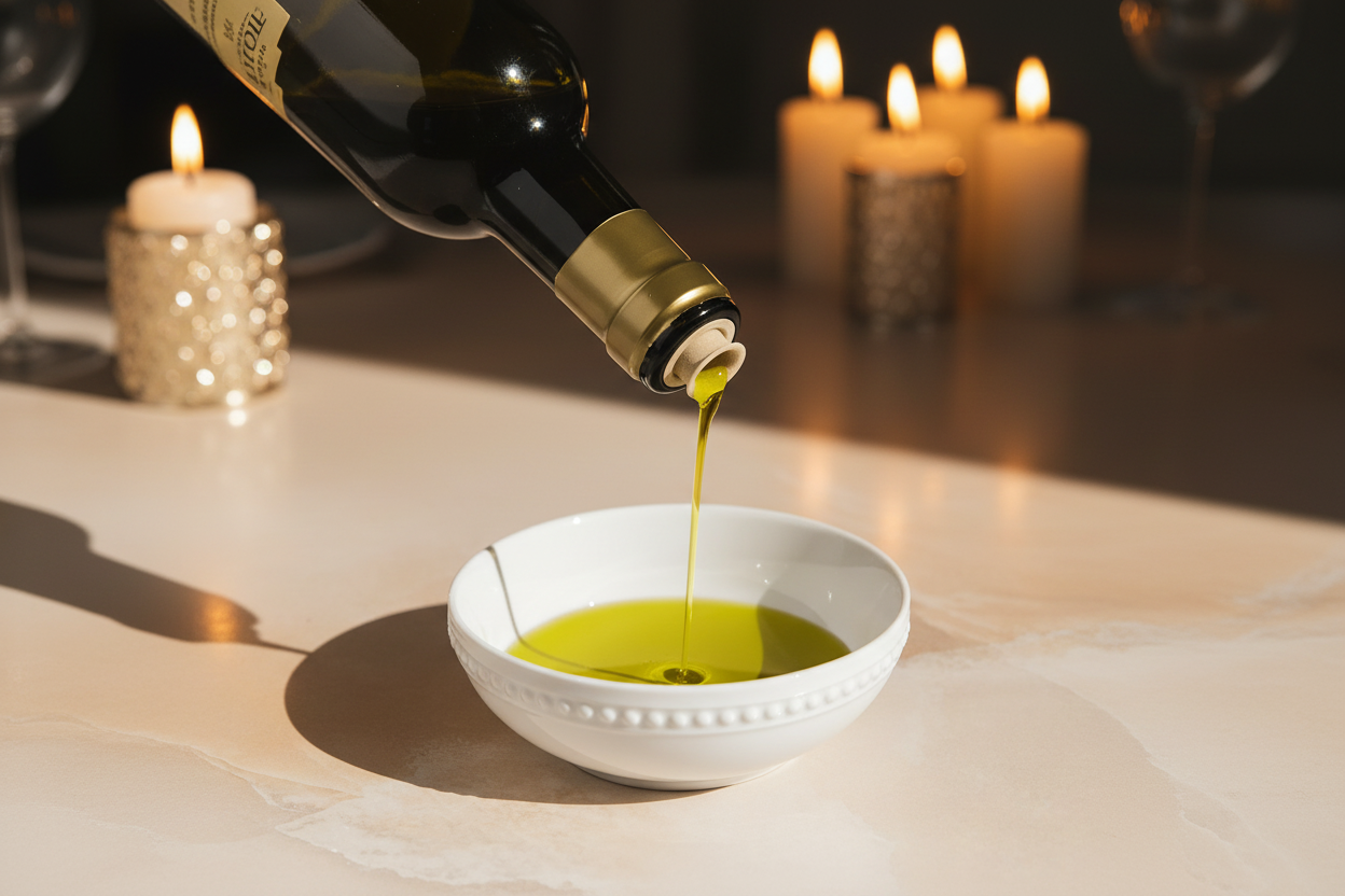 100% Cold-Pressed Extra Virgin Olive Oil