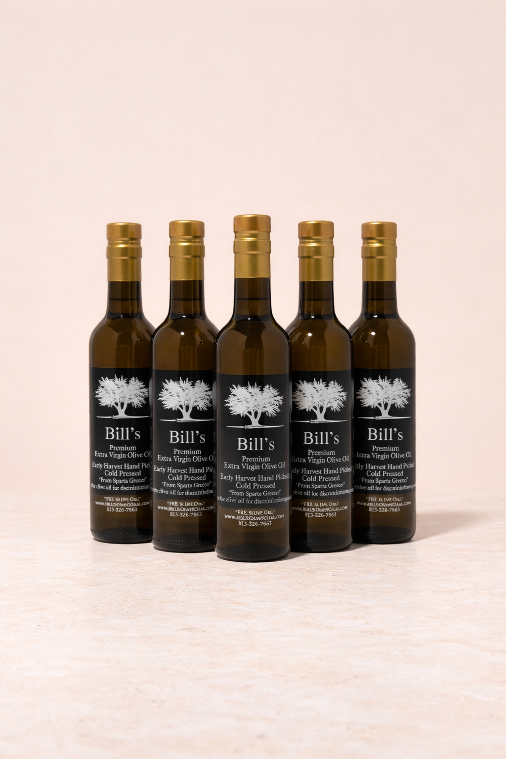 6-Pack of Bill's Extra Virgin Olive Oil