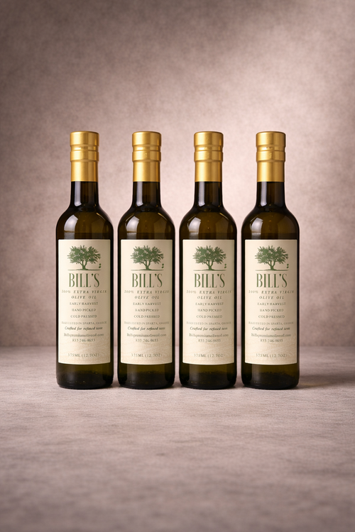 4-Pack of Bill's Extra Virgin Olive Oil